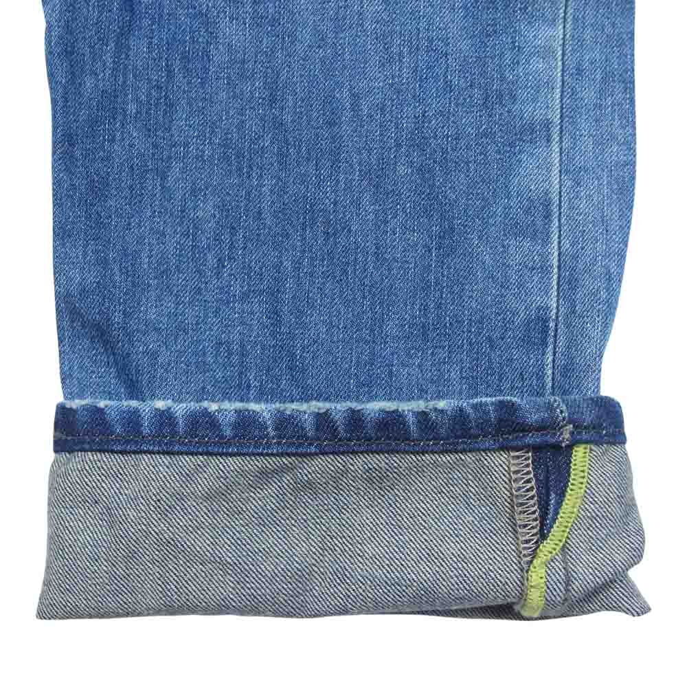 DIESEL ディーゼル BRADDOM REGULAR SLIM-CARROT レギュラースリムキャロット デニムパンツ インディゴブルー系 31【中古】