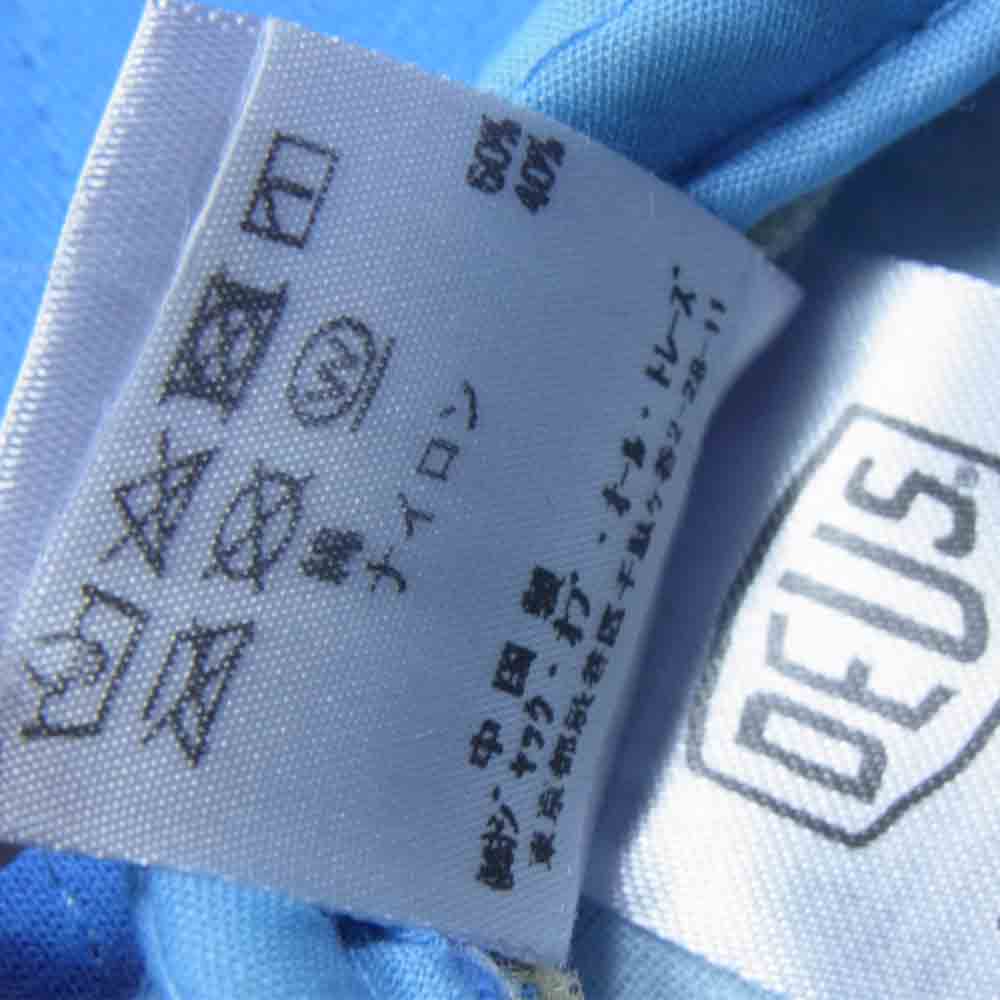 DELUXE デラックス DMP87088 DEUS EX MACHINA キャップ SUNBURNT TRUCKER ライトブルー系【中古】