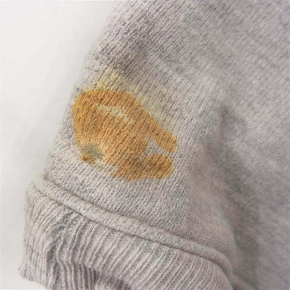 Champion チャンピオン USA製 90s 刺繍タグ 半袖 スウェット グレー系 XL【中古】