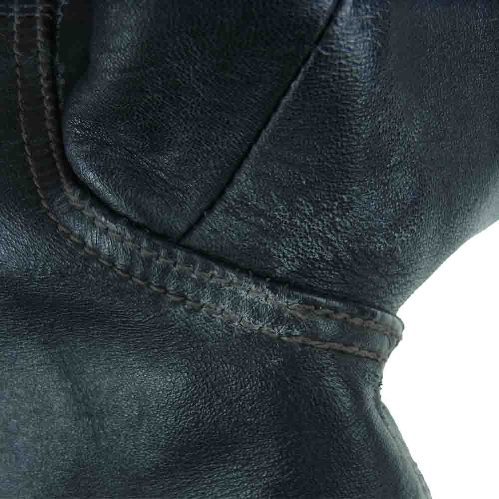 トロフィークロージング 1st タイプ ホースハイド レザー ジャケット ブラック系 40【中古】