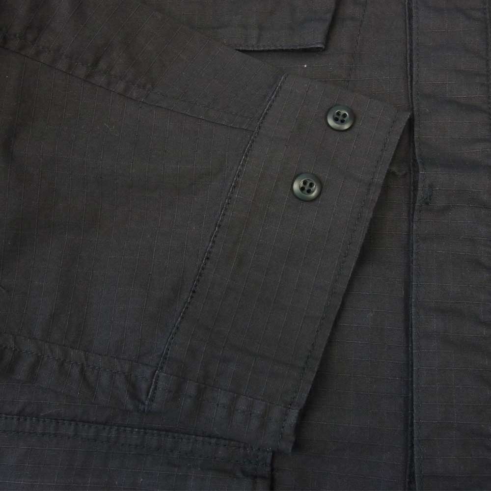TENDERLOIN テンダーロイン MOCK BDU RIP STOP JKT ブラック系 ダークブラウン系 M【美品】【中古】