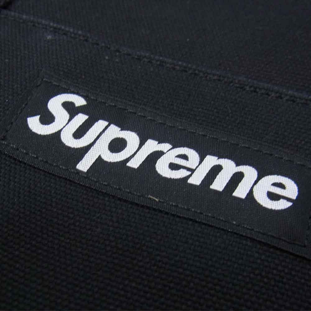 Supreme シュプリーム 20AW Canvas Tote キャンバス トート バッグ ブラック系【中古】