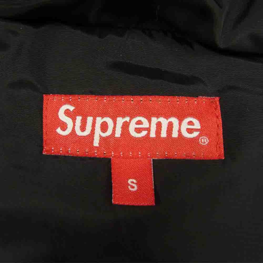Supreme シュプリーム 14AW Iridescent Puffy Vest ダウンベスト パフィー エンジ系 S【中古】