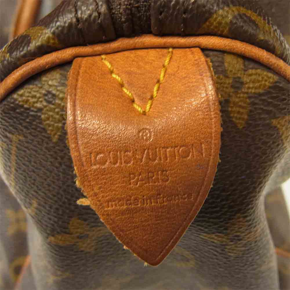LOUIS VUITTON ルイ・ヴィトン M41108 モノグラム スピーディ 30 バッグ ブラウン系【中古】