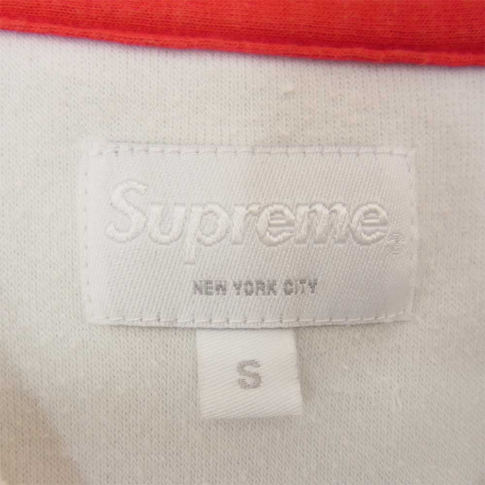 Supreme シュプリーム Pile S/S Tee パイル 半袖 Tシャツ ホワイト系 S【中古】
