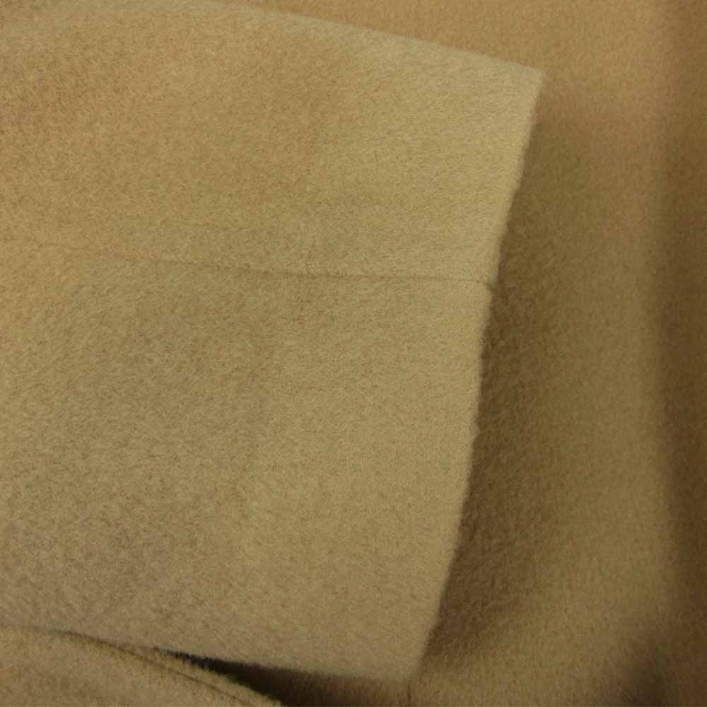 AURALEE オーラリー A6AC01BM Beaver Melton Soutien Collar Coat ビーバー メルトン ステンカラー コート ベージュ系 5【美品】【中古】