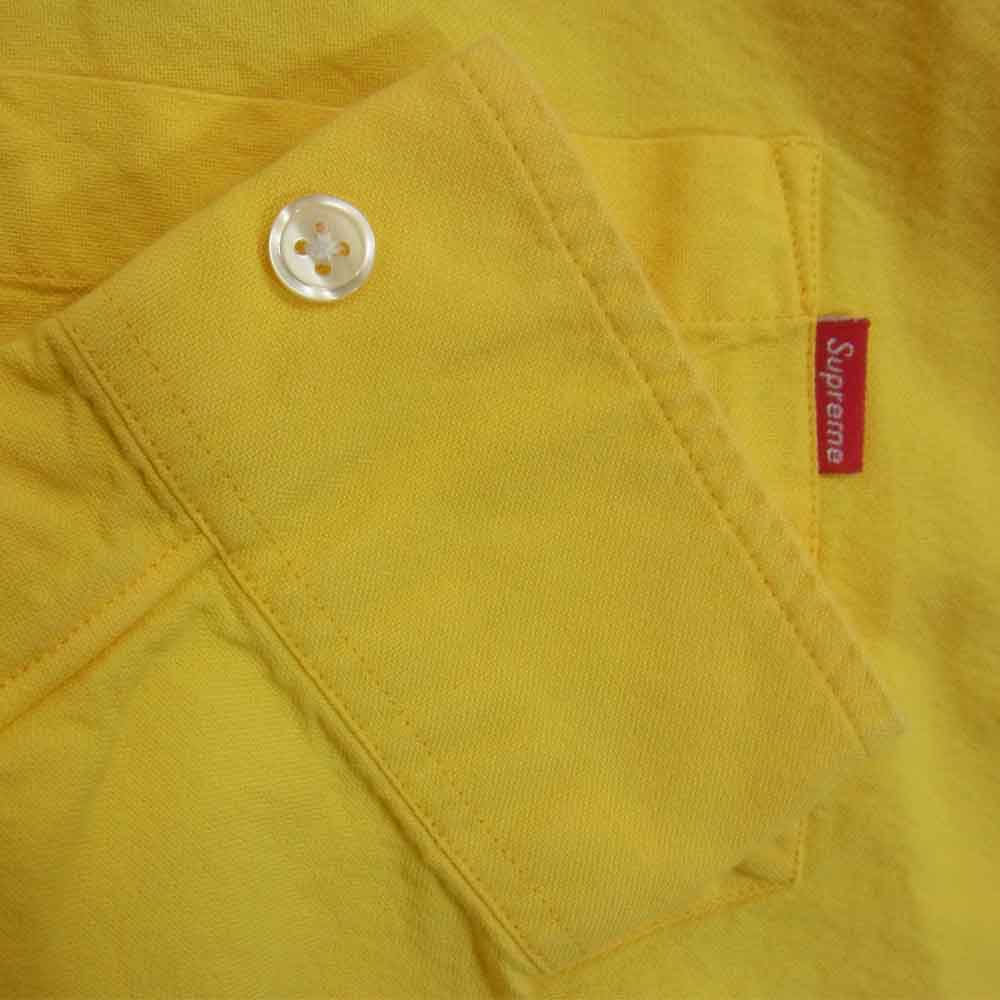 Supreme シュプリーム BD Shirt ボタン ダウン シャツ イエロー イエロー系 S【中古】