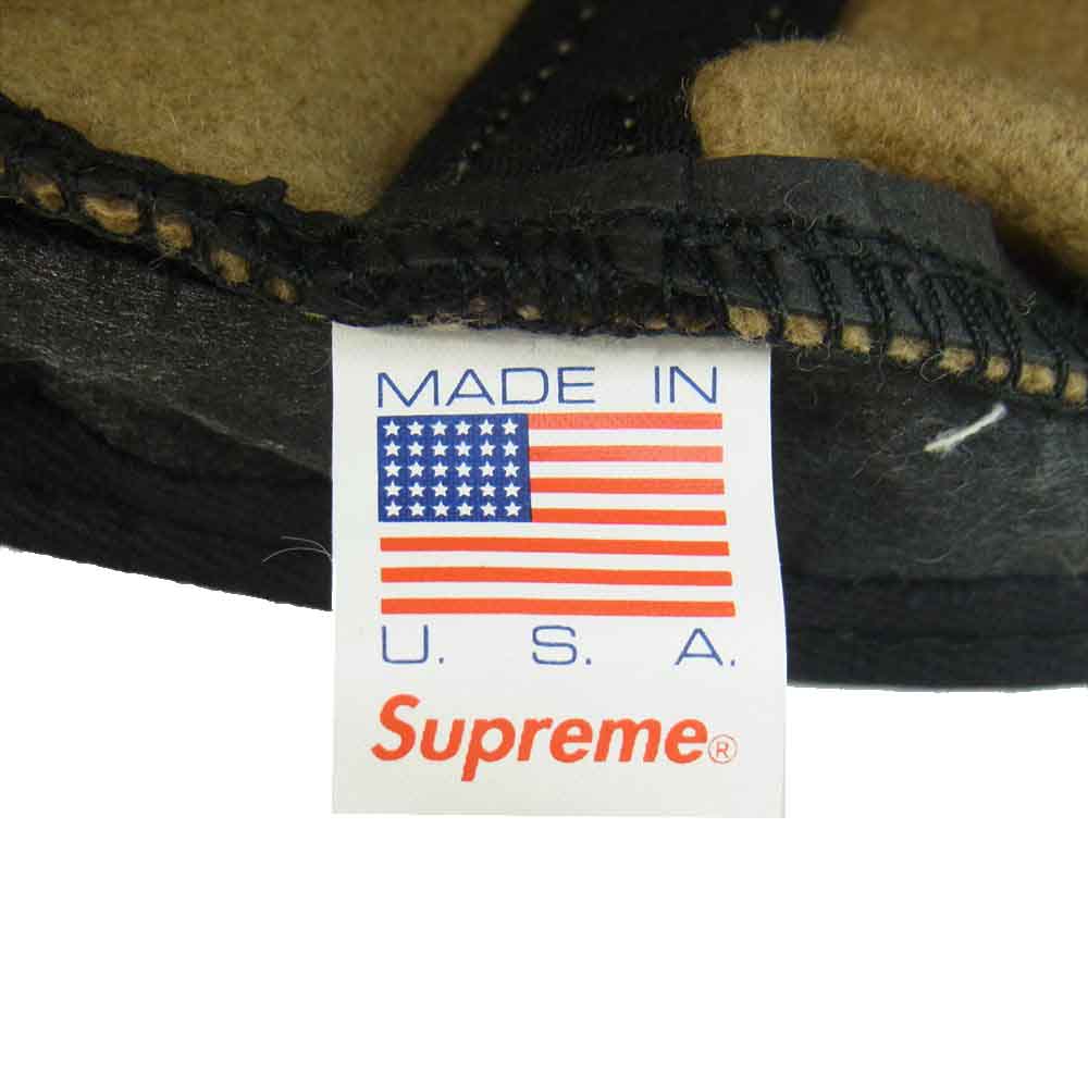 Supreme シュプリーム 15AW S Logo 6 Panel Cap 6 パネル キャップ ベージュ系【中古】