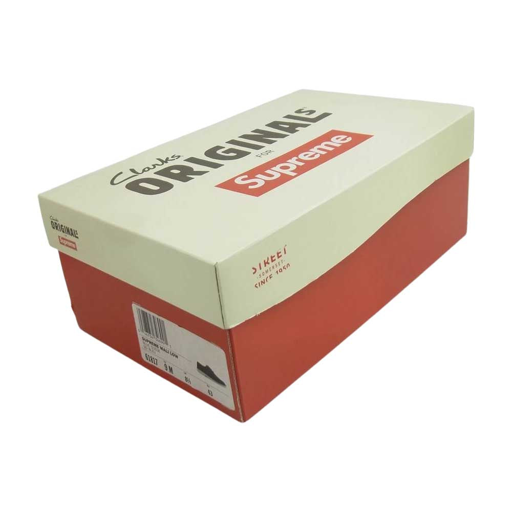 Supreme シュプリーム × Clarks MALI LOW デザート マリ ブーツ ネイビー系 ブルー系 US9M【中古】