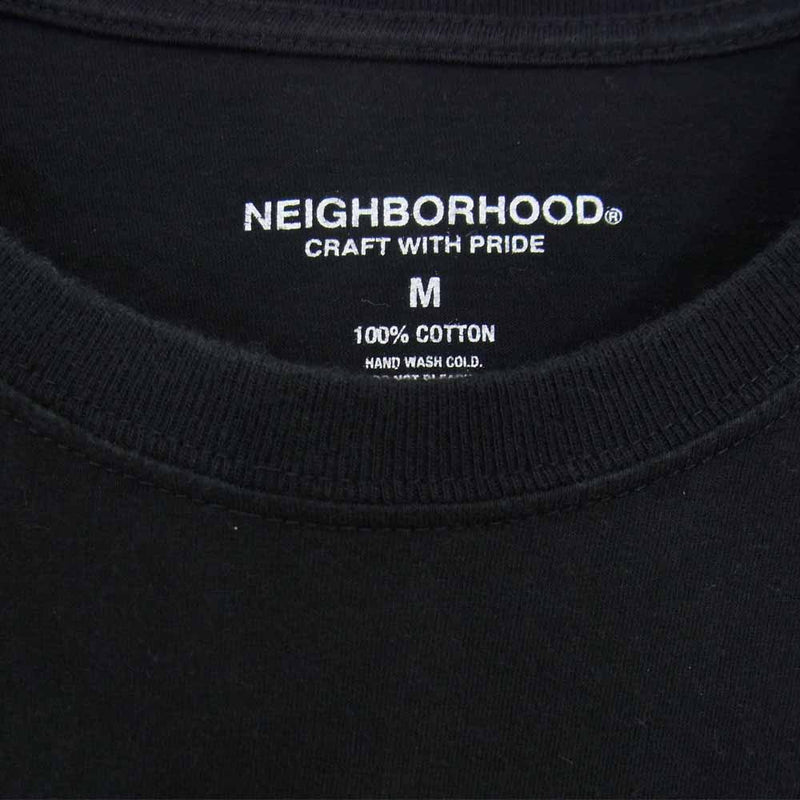 NEIGHBORHOOD  Tシャツ　ブラック　M