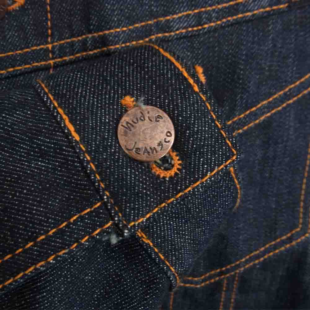 Nudie Jeans ヌーディージーンズ BILLY ビリー デニム ジャケット インディゴブルー系 S【美品】【中古】