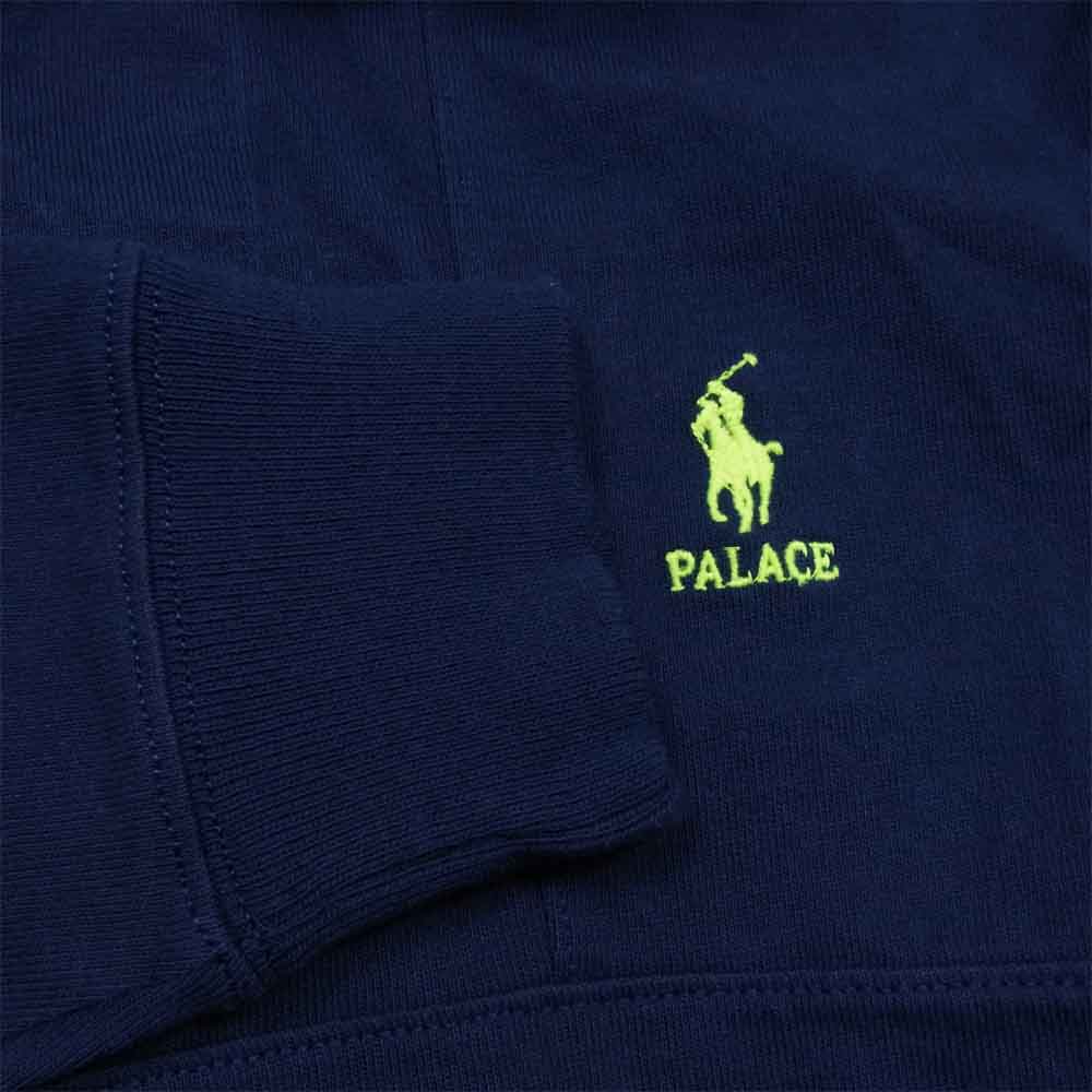 パレス × Polo Ralph Lauren ラルフ ローレン 長袖 シャツ ネイビー系 S【中古】