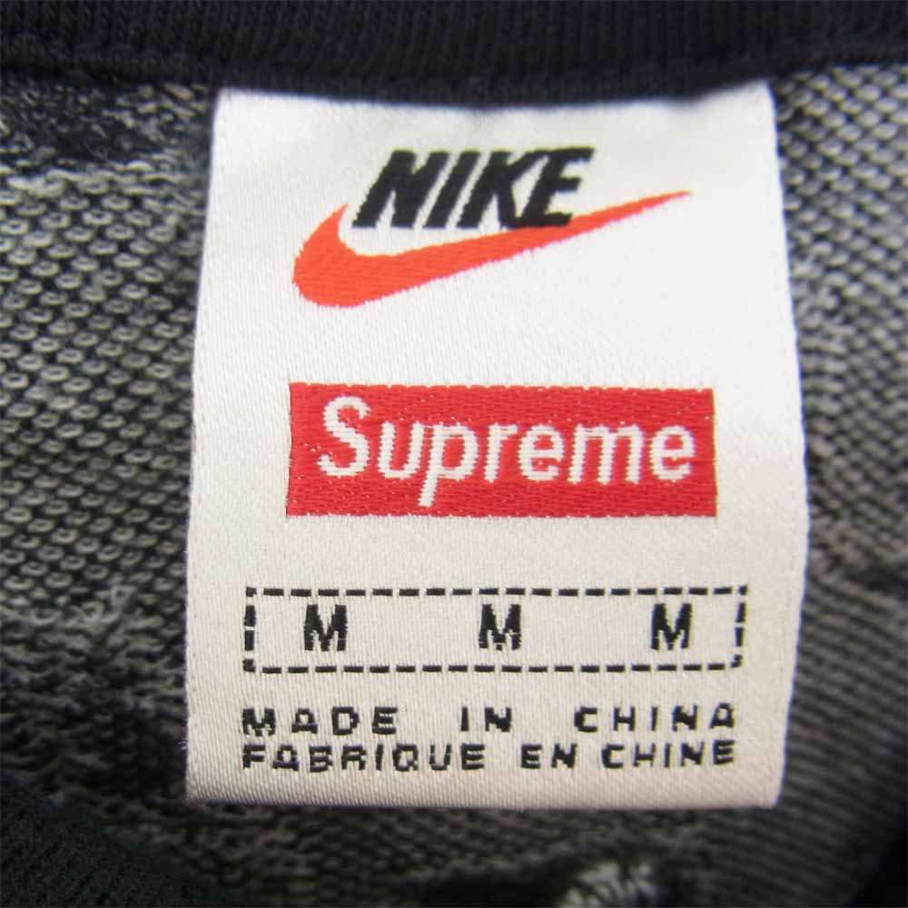 Supreme シュプリーム 18AW × NIKE Jacquard Polo シュプリーム ナイキ ポロシャツ 半袖 グレー系 M【中古】