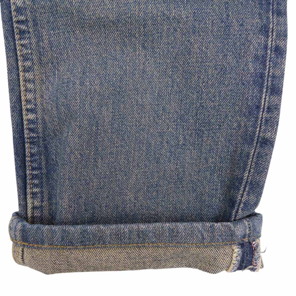 HELMUT LANG ヘルムートラング HELMUT LANG jeans 国内正規品 バスストップタグ 90S 後期 ペイント加工 デニムパンツ インディゴブルー系 27【中古】