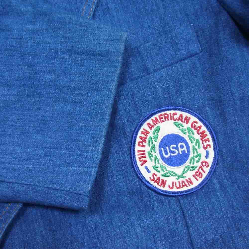 Levi's リーバイス vintage 80s Panatela ヴィンテージ パナテラ デニム テーラード ジャケット インディゴブルー系 44【中古】
