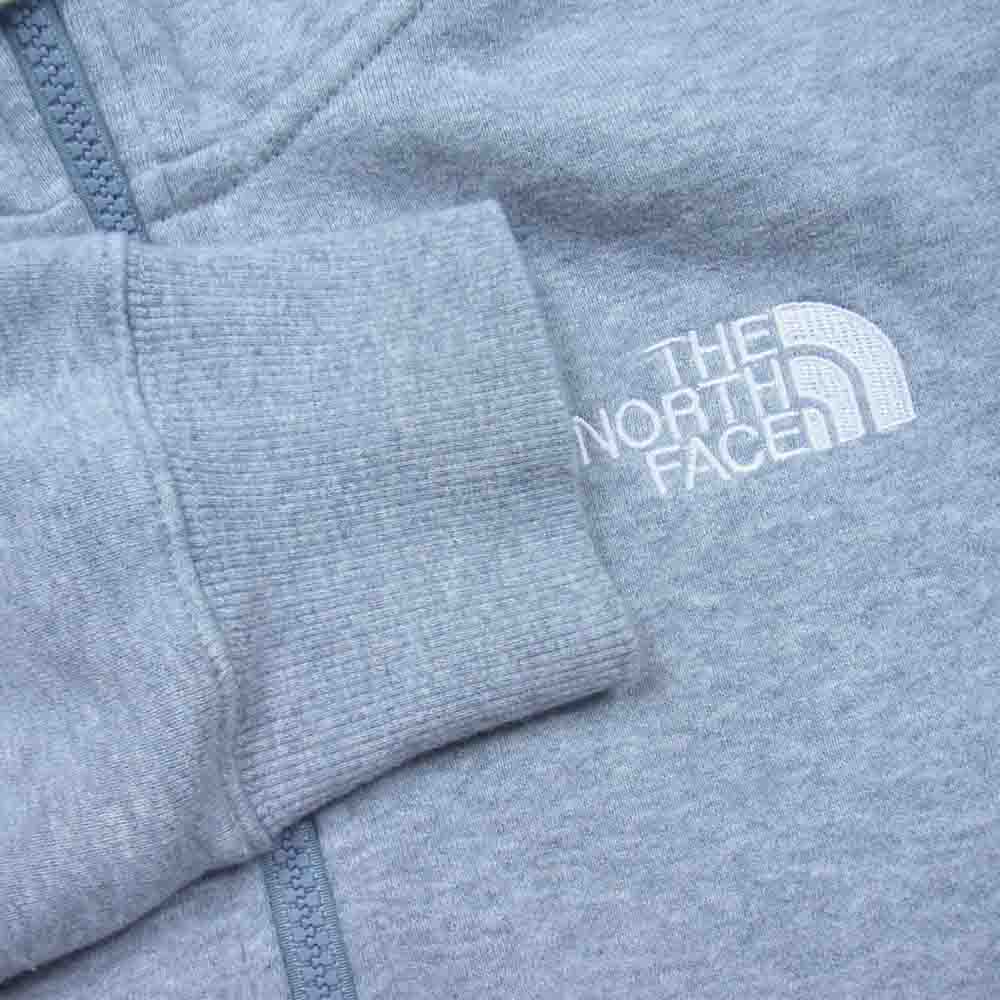 THE NORTH FACE ノースフェイス NT35171 Rearview FullZip Hoodie リアビュー フルジップ フーディー グレー系 M【中古】