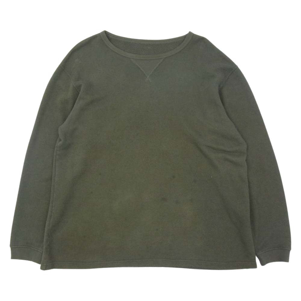 PORTER CLASSIC ポータークラシック FRENCH THERMAL CREWNECK フレンチ