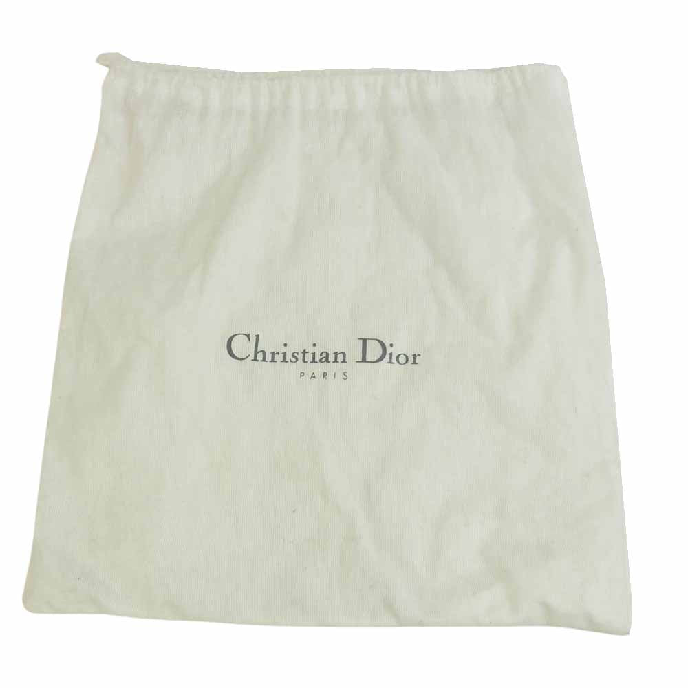Christian Dior クリスチャンディオール サドルバッグ クリーム系【中古】
