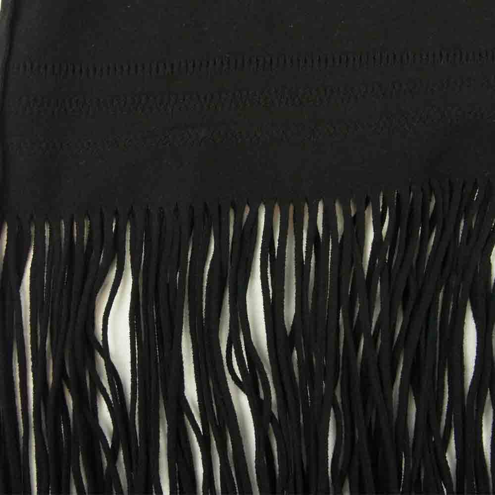 ISSEY MIYAKE イッセイミヤケ A-POC INSIDE エーポック インサイド IM02-KG854-15 フリンジ ニット スカート ブラック系 2【中古】