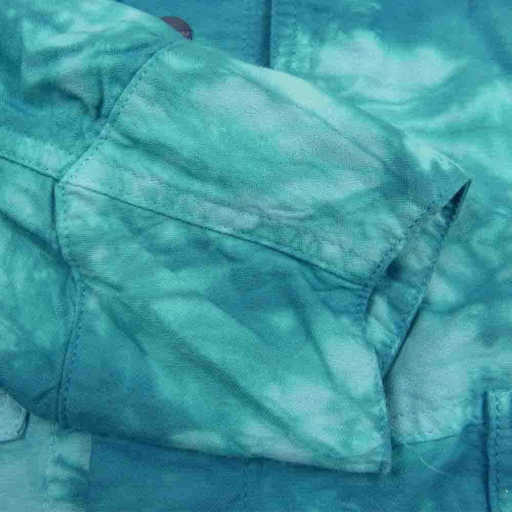 SASAFRAS ササフラス Transplant Jacket タイダイ トランスプラント ジャケット ブルー系 M【中古】