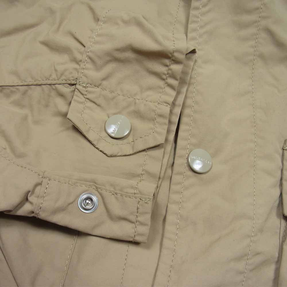 SASAFRAS ササフラス Digs Crew Bud Jacket ディグス クルー バド ジャケット ベージュ系 S【美品】【中古】