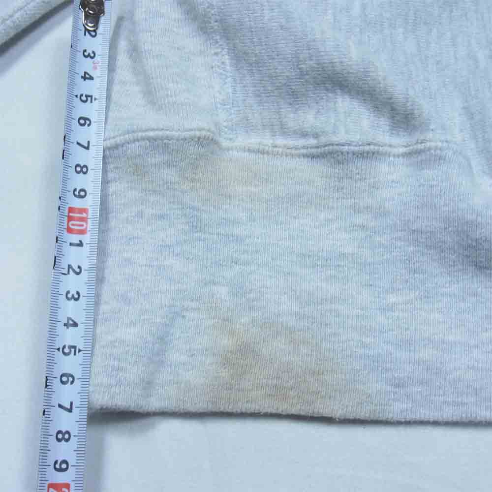 Champion チャンピオン 90s 刺繍タグ リバースウィーブ クルー スウェット グレー系 L【中古】
