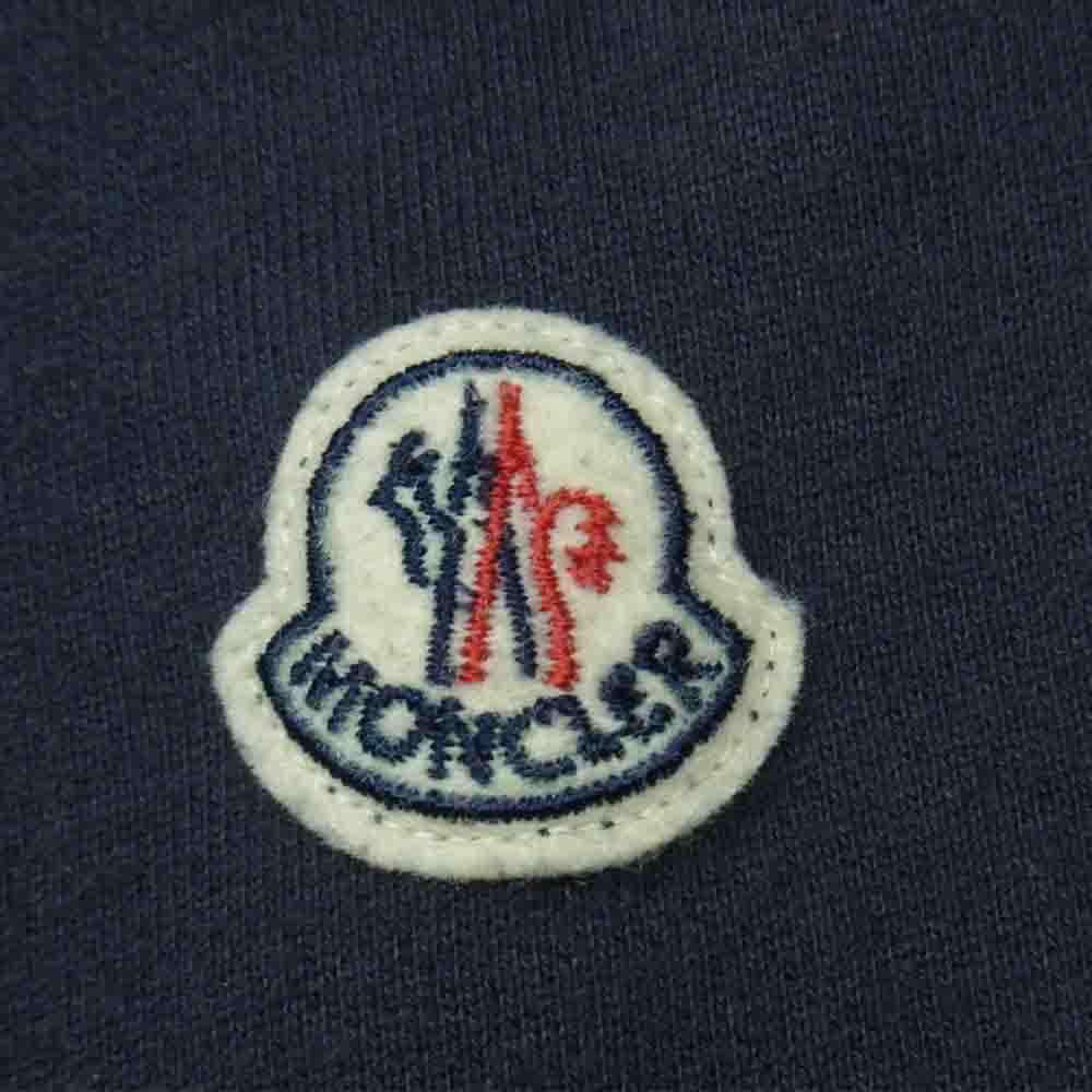 MONCLER モンクレール 国内正規品 MAGLIA CARDIGAN マグリア カーディガン フルジップ パーカー フーディ ネイビー系 S【中古】