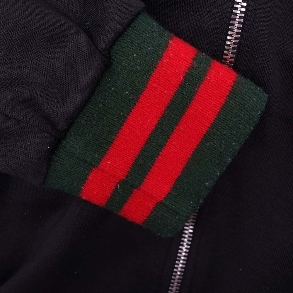 GUCCI グッチ 17AW 474634 X5T39 テクニカル ジャージー ブラック系 M【中古】
