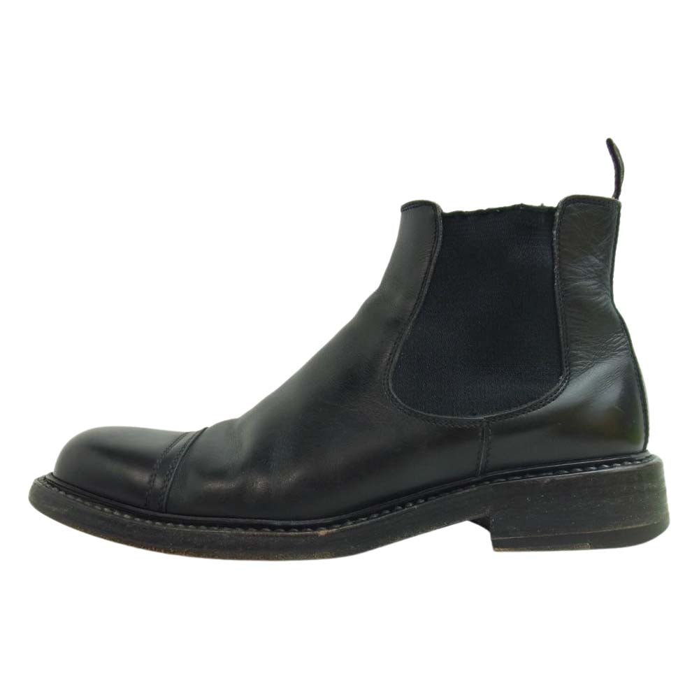 PRADA プラダ PUS475 サイドゴアブーツ ブラック系 箱の記載6