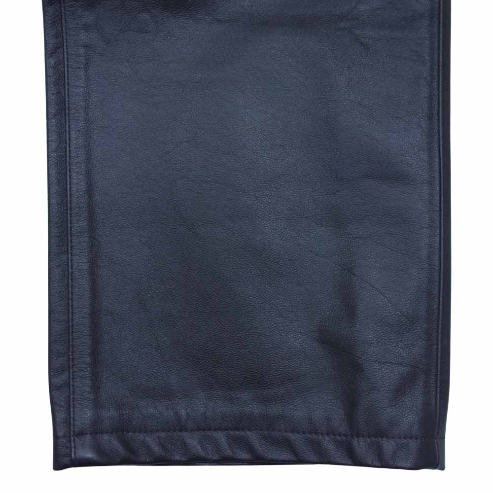 MARITHE + FRANCOIS GIRBAUD マリテフランソワジルボー カウレザー パンツ ブラウン系 M【中古】