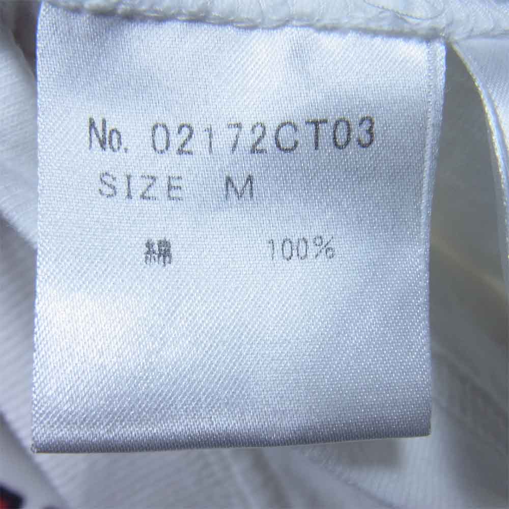 HYSTERIC GLAMOUR ヒステリックグラマー 02172CT03 LAB SOUNDS pt T-SH プリント Tシャツ ホワイト系 M【中古】