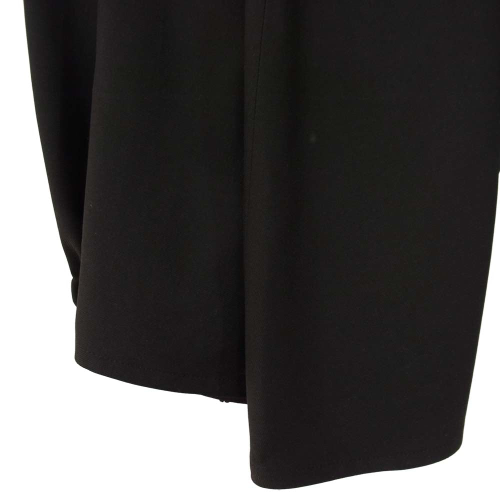 Yohji Yamamoto ヨウジヤマモト GroundY 22SS GG-P06-100 T/W Gabardine Crow pants TWギャバジン カラス パンツ ブラック系 3【新古品】【未使用】【中古】