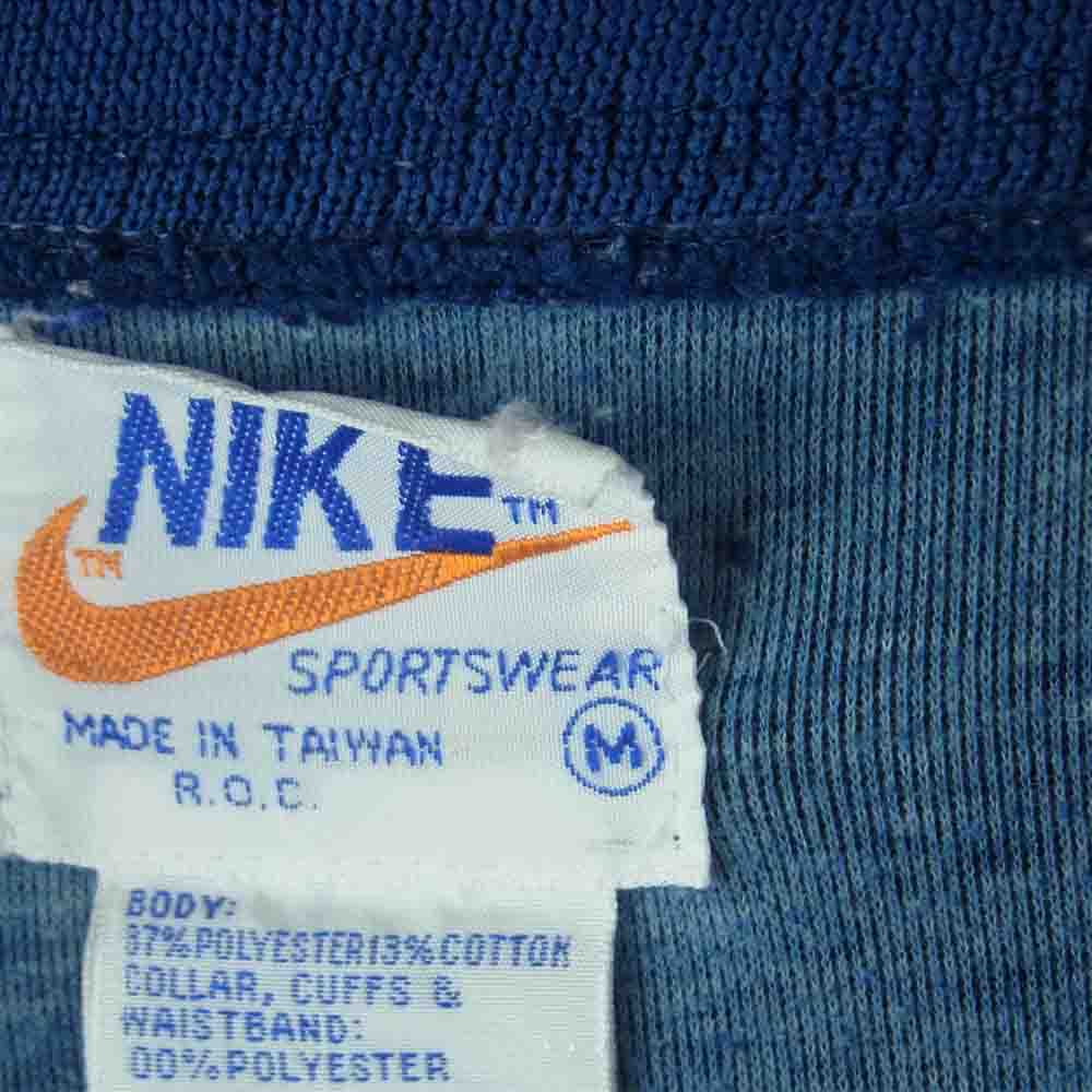 NIKE ナイキ 70s 後期 オレンジ TM タグ トラック ジャケット ジャージ 台湾製 レッド系 ネイビー系 M【中古】
