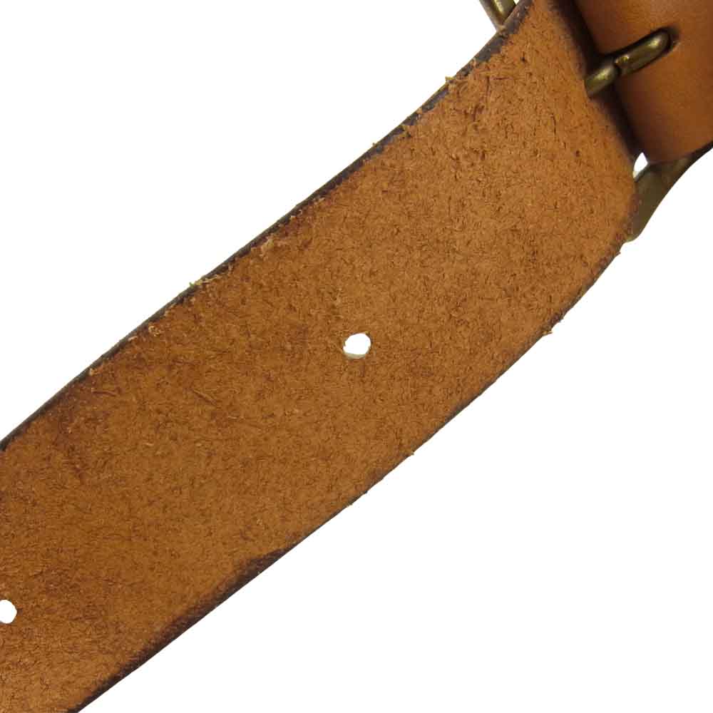 HERZ ヘルツ ワンショルダー レザー ダッフル バッグ ブラウン系【中古】