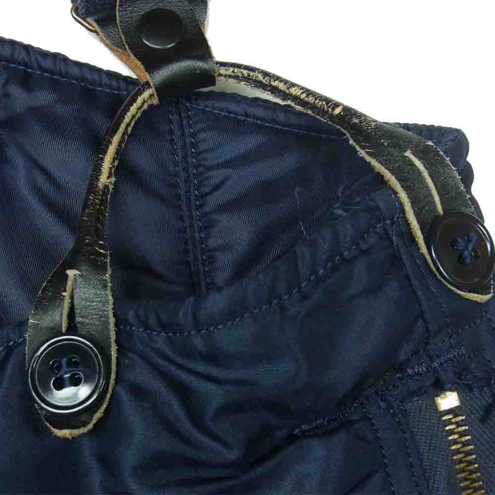 アメリカ空軍 ヴィンテージ 50s D-1A フライト 防寒 フライング オーバン パンツ ネイビー系 38【中古】