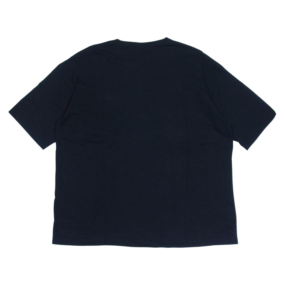 Yohji Yamamoto ヨウジヤマモト GroundY GN-T55-076 Logo print Tshirt ロゴ プリント Tシャツ ブラック系 ホワイト系 4【極上美品】【中古】