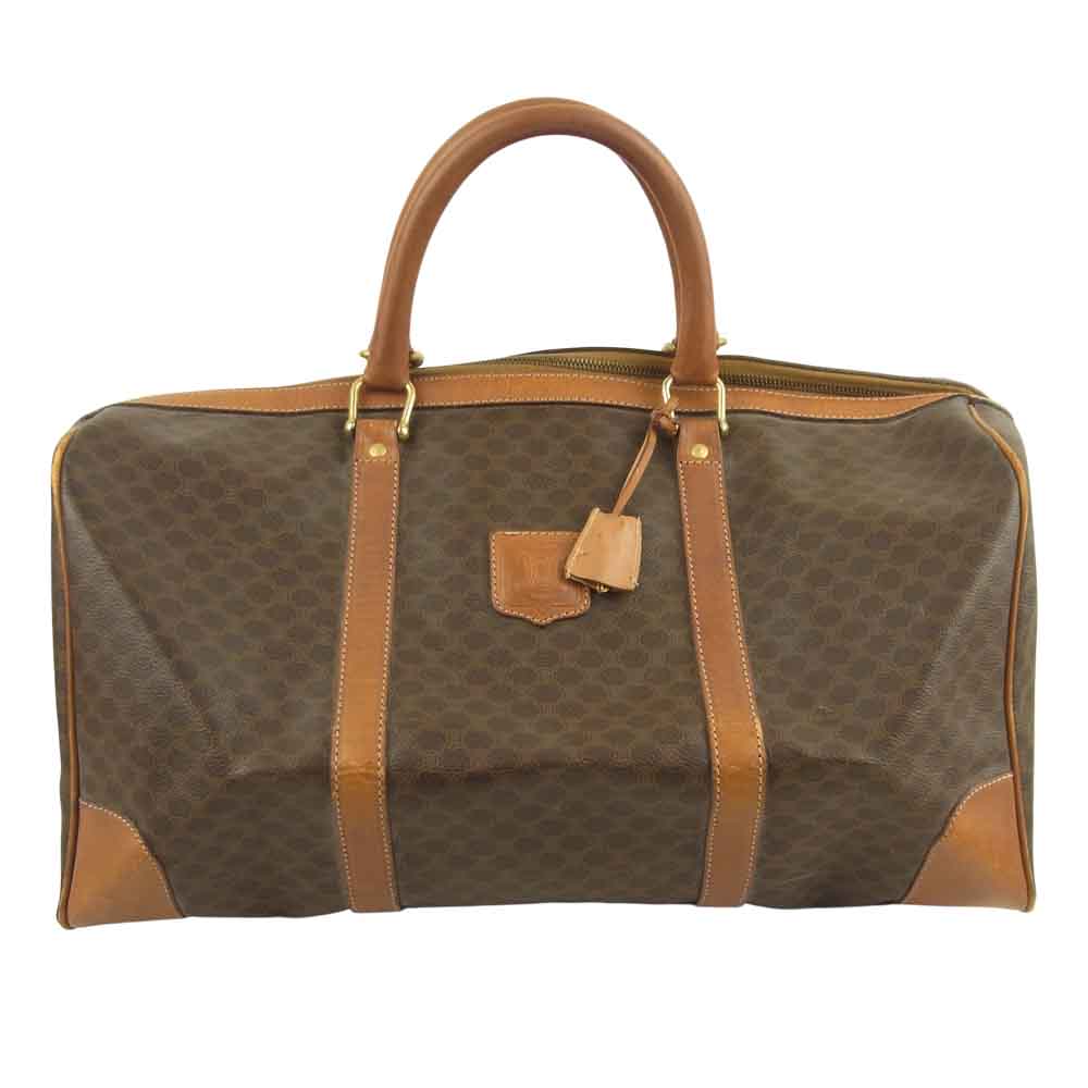 【希少】セリーヌ　ヴィンテージ　マカダム柄　ボストンバッグ CELINE セリーヌ ヴィンテージ マカダム柄 ボストン バッグ イタリア製