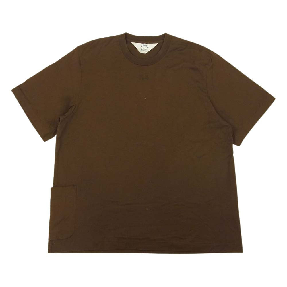 SUNSEA サンシー 19A01 19SS 34 Jail T 半袖 Tシャツ ブラウン系 3
