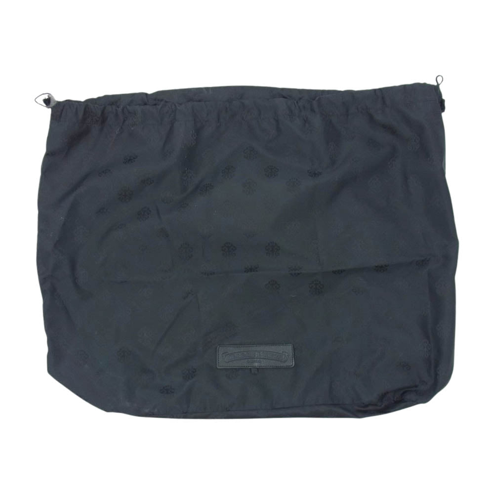 CHROME HEARTS クロムハーツ(原本有) TOTE FS LINED クロスパッチ トート バッグ ブラック系 2【中古】