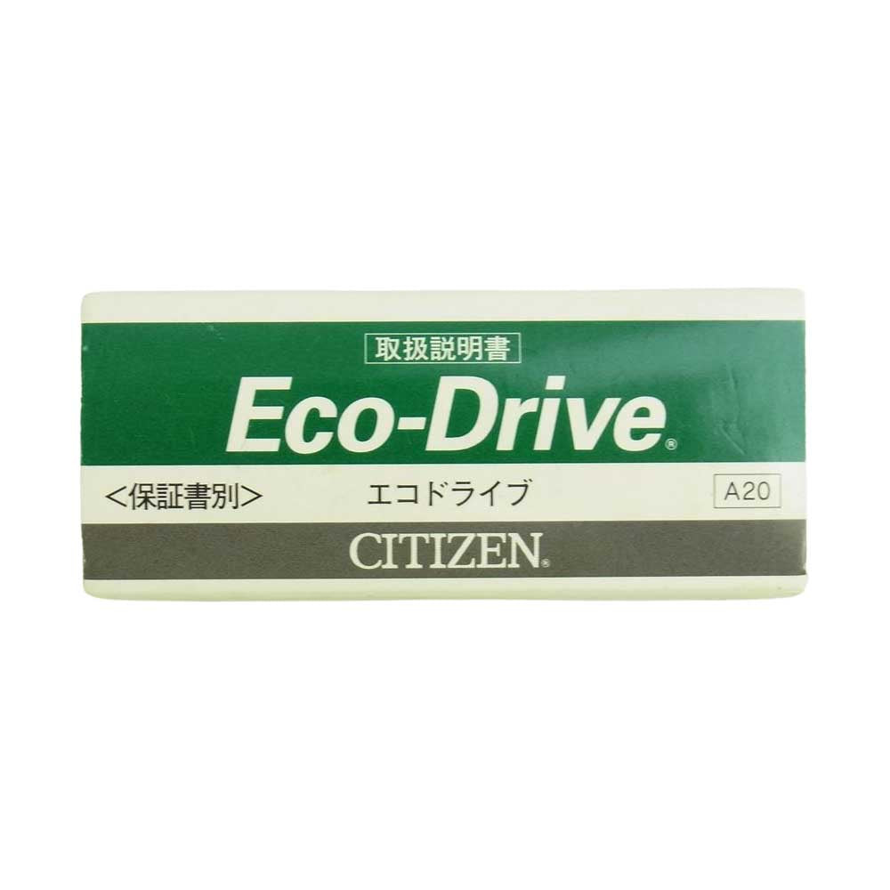 CITIZEN シチズン H500-S054761 ECO DRIVE エコ ドライブ サファイア ガラス 時計 腕時計 シルバー系【中古】