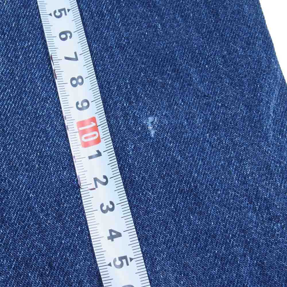 Levi's リーバイス 201XX ボタン裏刻印555 カンヌキ 隠しリベット BIGE シンチバック ボタンフライ デニム パンツ インディゴブルー系 32【中古】