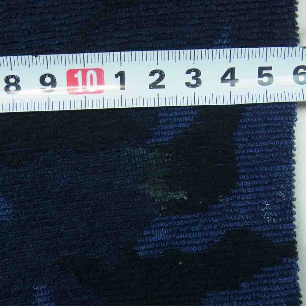 wjk ダブルジェイケイ camo jacquard parka カモフラ ジャガード ジップ パーカー 日本製 ブルー系 M【中古】