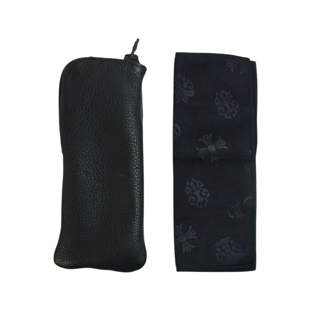 CHROME HEARTS クロムハーツ(原本無) DROPBOX ドロップボックス 眼鏡 アイウェア ブラック系【中古】