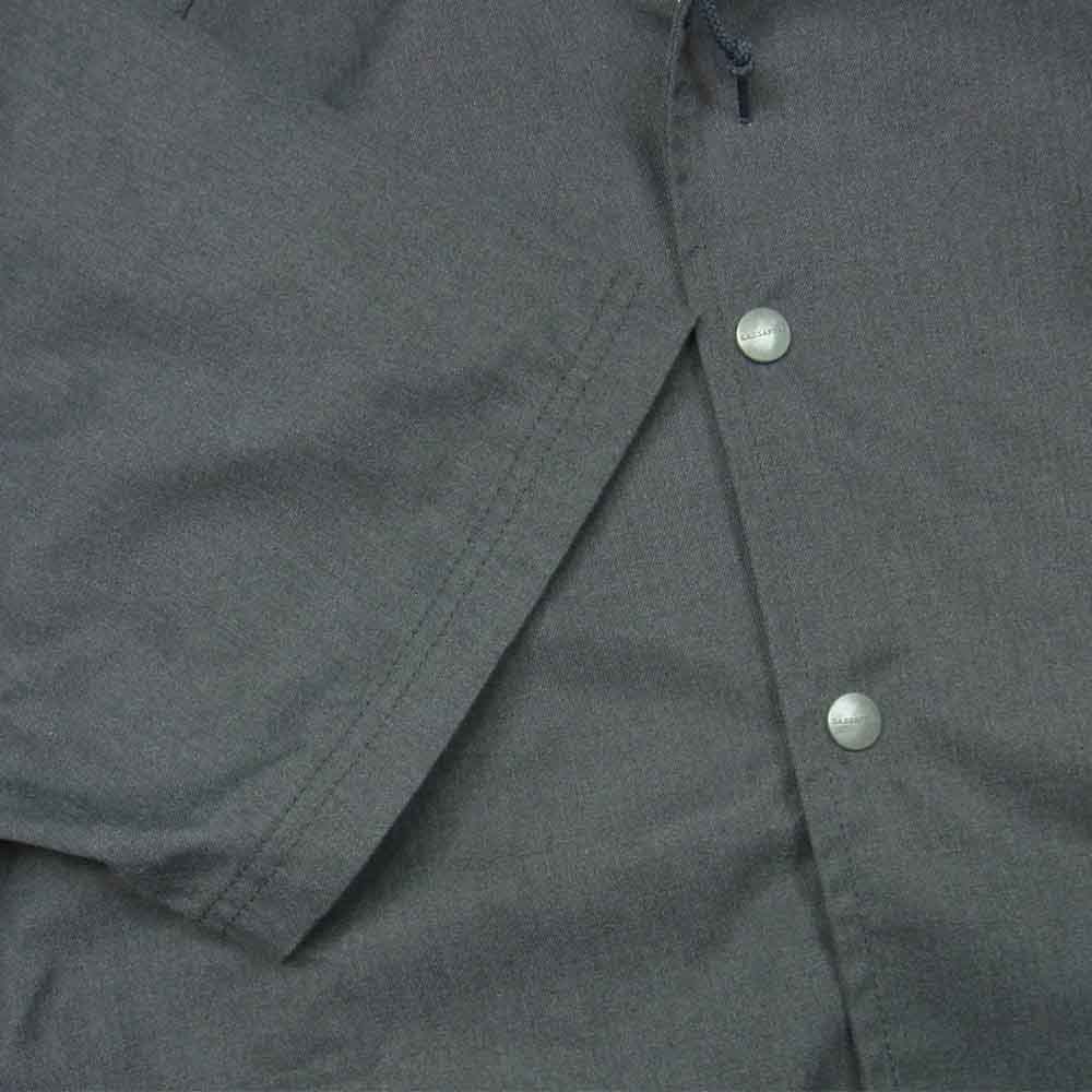 SASAFRAS ササフラス Seed Bomb Bud Jacket 1/2 シード ボム バド ジャケット 半袖 パーカー グレー系 M【中古】