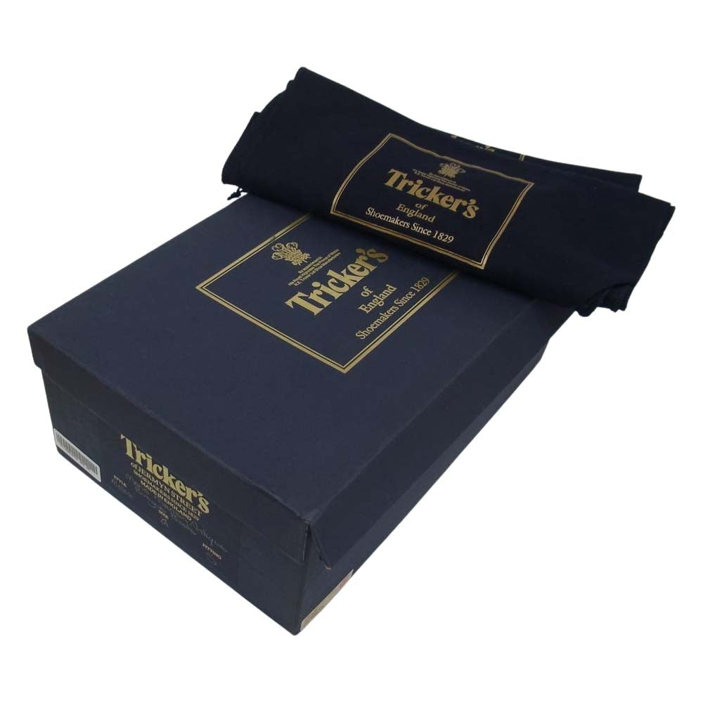 Tricker's トリッカーズ M2508 MALTON Brogue Boots モールトン コマンドソール カントリーブーツ ブラウン系 8.5【中古】