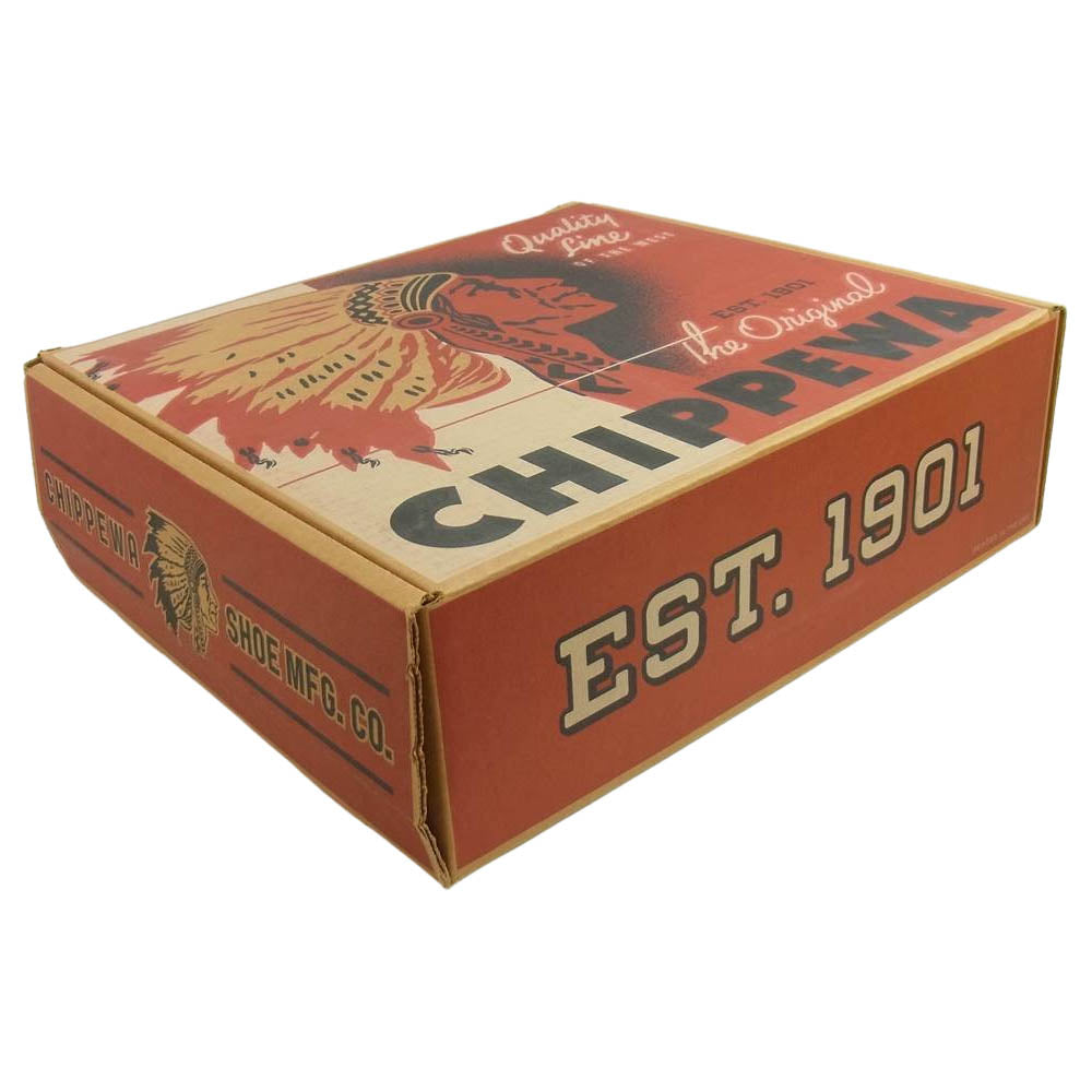 Chippewa チペワ 1901M12 7 STEEL TOE ENGINEER Tan Renegade スチールトゥ エンジニア ブーツ ブラウン系 25.5㎝【中古】