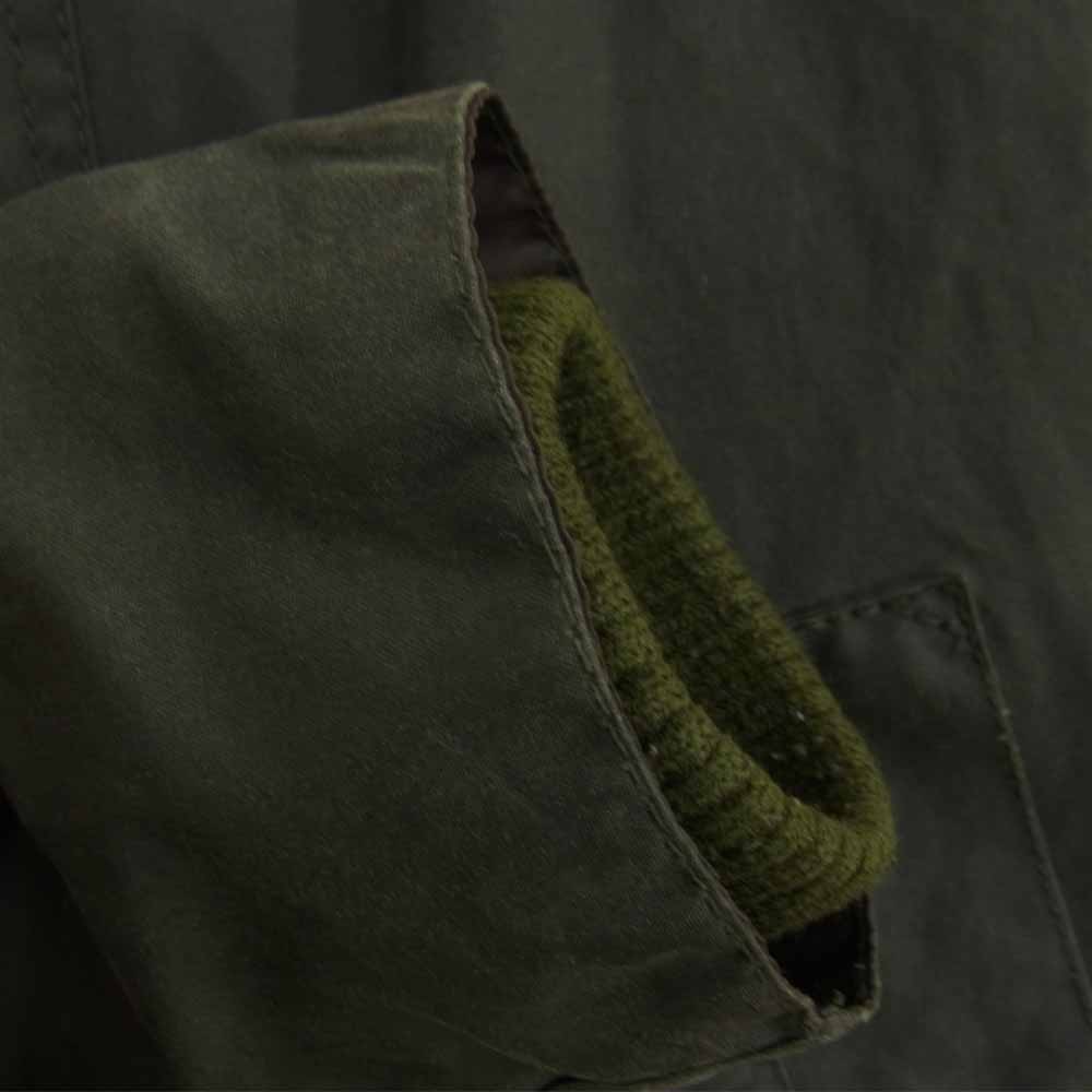 Barbour バブアー MWX0318 BEDALE SL ビデイル スリム オイルド ジャケット カーキ系 40【中古】