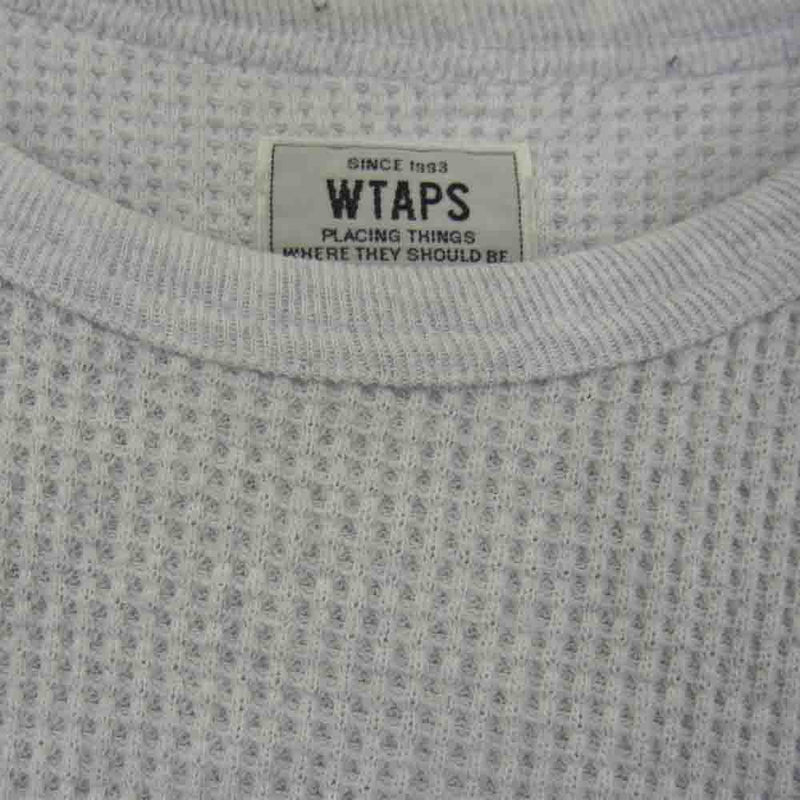 WTAPS  WAFFLE LS TEE 長袖tシャツ　ダブルタップス
