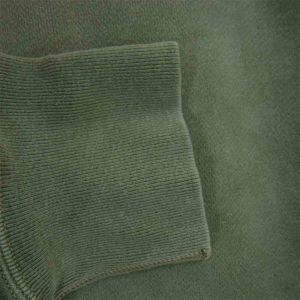 WTAPS ダブルタップス 212ATDT-CSM04 BLANK CREW NECK ブランク クルーネック トレーナー スウェット モスグリーン系 2【中古】