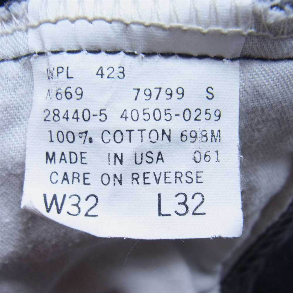Levi's リーバイス 40505-0259 90s 505 ボタン裏刻印698 デニム パンツ インディゴブルー系 32【中古】